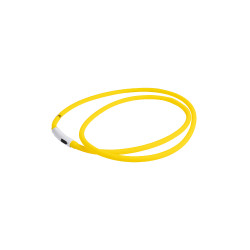 Collier lumineux pour chevaux LED HKM Jaune