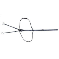 Martingale HKM en cuir Noir Martingale HKM en cuir Noir