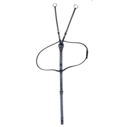 Martingale HKM en cuir Noir Martingale HKM en cuir Noir