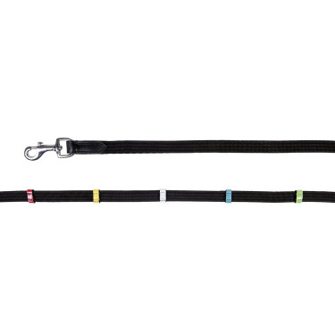 Rênes avec arrétoirs HKM Colour Rênes avec arrétoirs HKM Colour