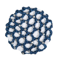 Résille avec pierres brillantes HKM Bleu foncé Résille avec pierres brillantes HKM Bleu foncé