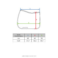 Tapis Charly Shetty HKM Bleu aqua