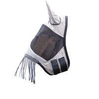 Masque anti-mouches Fringes HKM Argenté / gris Masque anti-mouches Fringes HKM Argenté / gris
