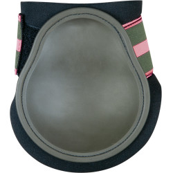 Protèges boulets Equestrian Stripes HKM Vert foncé Protèges boulets Equestrian Stripes HKM Vert foncé