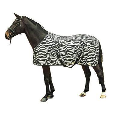 Couverture anti-mouches Zebra avec sangles crois HKM Couverture anti-mouches Zebra avec sangles crois HKM