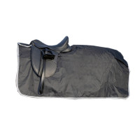 Couvre-reins imperméable avec découpe de selle HKM Bleu Couvre-reins imperméable avec découpe de selle HKM Bleu