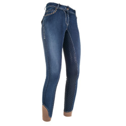 Pantalon Pasadena Summer Denim fond intégral en s. HKM Bleu jean Pantalon Pasadena Summer Denim fond intégral en s. HKM Bleu jean