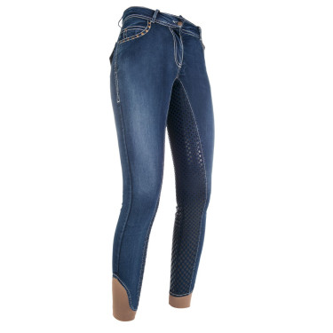 Pantalon Pasadena Summer Denim fond intégral en s. HKM Pantalon Pasadena Summer Denim fond intégral en s. HKM
