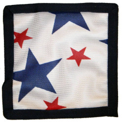 Couverture anti-mouches Stars Combo HKM Gris / noir Couverture anti-mouches Stars Combo HKM Gris / noir