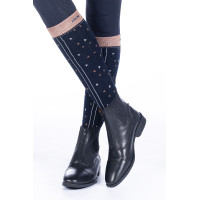Chaussettes Minimal HKM Bleu marine / camel Chaussettes Minimal HKM Bleu marine / camel