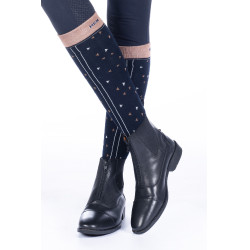 Chaussettes Minimal HKM Bleu marine / camel Chaussettes Minimal HKM Bleu marine / camel