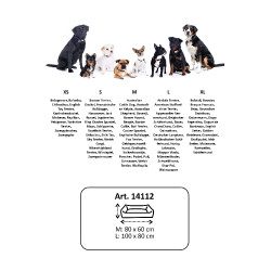 Tapis pour chien Lilly HKM Taupe Marron Tapis pour chien Lilly HKM Taupe Marron