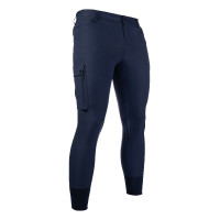 Pantalon homme HKM Cargo basanes silicone Bleu foncé Pantalon homme HKM Cargo basanes silicone Bleu foncé