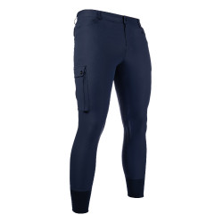 Pantalon homme HKM Cargo basanes silicone Bleu foncé Pantalon homme HKM Cargo basanes silicone Bleu foncé