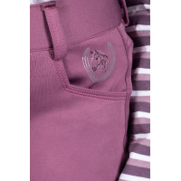 Pantalon Alva fond intégral en silicone HKM Lilas foncé Violet Pantalon Alva fond intégral en silicone HKM Lilas foncé Violet