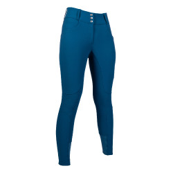 Pantalon Port Royal fond intégral en silicone HKM Bleu foncé Pantalon Port Royal fond intégral en silicone HKM Bleu foncé