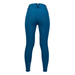 Pantalon Port Royal fond intégral en silicone HKM Bleu foncé Pantalon Port Royal fond intégral en silicone HKM Bleu foncé
