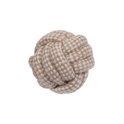 Jouet pour chien Buddy Knot Ball HKM Naturel Marron