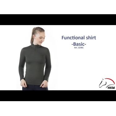 T-shirt technique HKM Basic manches longues T-shirt technique HKM Basic manches longues