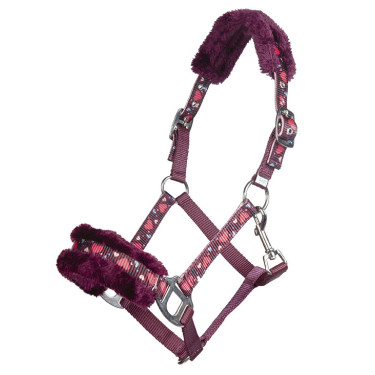 Licol Heart HKM Rouge foncé Licol Heart HKM Rouge foncé