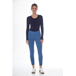 Legging Polaire Harcour Lili Steel blue Bleu Legging Polaire Harcour Lili Steel blue Bleu