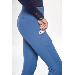 Legging Polaire Harcour Lili Steel blue Bleu Legging Polaire Harcour Lili Steel blue Bleu