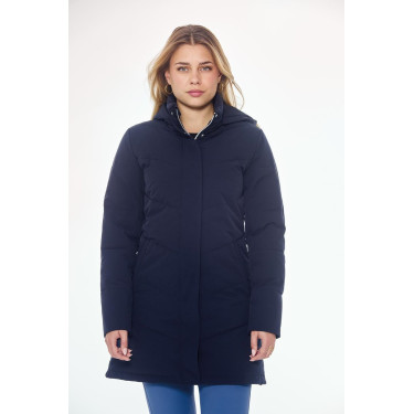 Parka longue Harcour Pich femme Marine Bleu marine