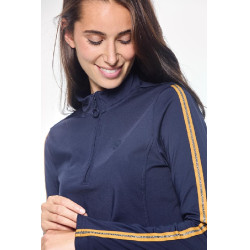 Polo Harcour Pistach femme Marine Bleu marine