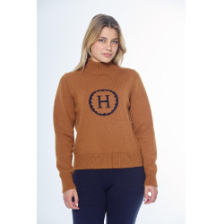 Pull Harcour Plaza femme Golden Yellow Jaune Pull Harcour Plaza femme Golden Yellow Jaune