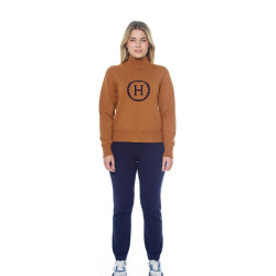 Pull Harcour Plaza femme Golden Yellow Jaune