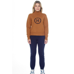 Pull Harcour Plaza femme Golden Yellow Jaune Pull Harcour Plaza femme Golden Yellow Jaune