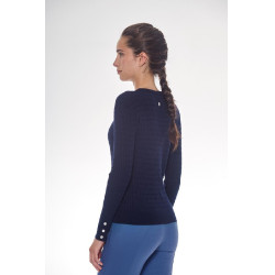 Pull Harcour Pompadou femme Marine Bleu marine Pull Harcour Pompadou femme Marine Bleu marine