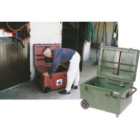 Malle Roulante pour Trotteurs Marron Malle Roulante pour Trotteurs Marron