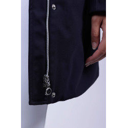 Veste Chaude Harcour Jacinthe Marine Bleu marine