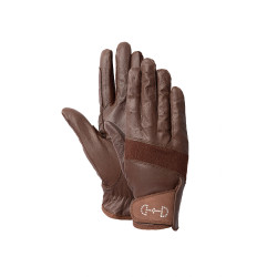 Gants cuir et mesh femme Horze Marron Gants cuir et mesh femme Horze Marron