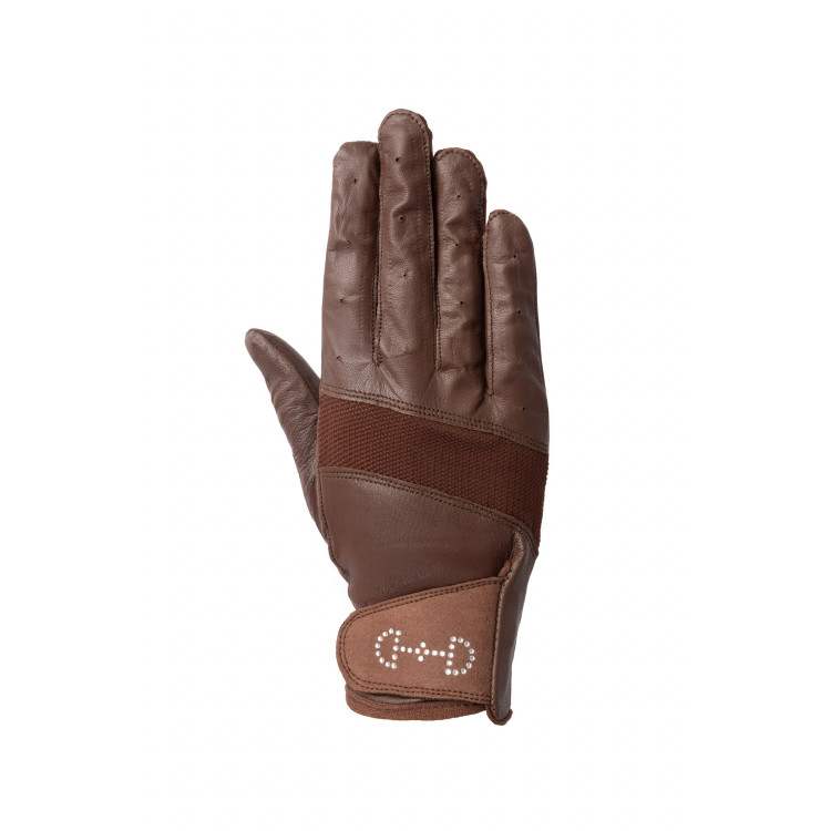 Gants cuir et mesh femme Horze Gants cuir et mesh femme Horze