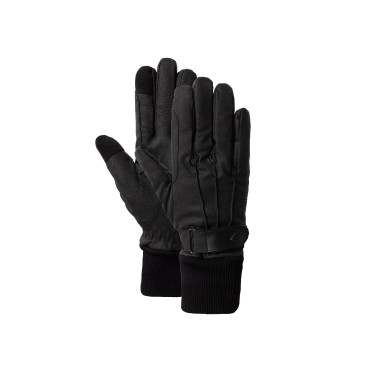 Gants en cuir PU doublés polaire Horze Gants en cuir PU doublés polaire Horze