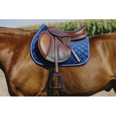 Tapis de selle Riding World Velours Marine Tapis de selle Riding World Velours Marine