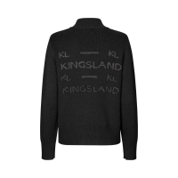 Pull-over tricoté Kingsland femme KLVillut Noir
