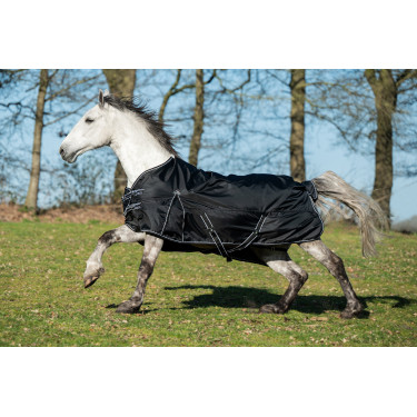 Couverture de pré Premium HKM 1680D 300g doublure lisse Couverture de pré Premium HKM 1680D 300g doublure lisse