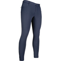 Pantalon homme HKM Sportive full seat silicone Blanc Pantalon homme HKM Sportive full seat silicone Blanc