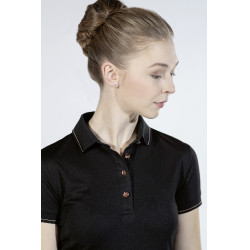 Polo Rosegold Glamour Style HKM Noir / or rose Polo Rosegold Glamour Style HKM Noir / or rose