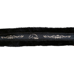 Licol Rosegold HKM Noir / or rose