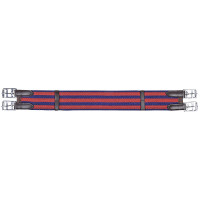 Sangle Shetland HKM Bleu / rouge Sangle Shetland HKM Bleu / rouge