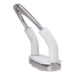 Étriers de sécurité en inox par paire HKM Couleur indicative Transparent Étriers de sécurité en inox par paire HKM Couleur indicative Transparent