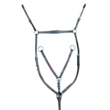 Collier de chasse ferrures argentées HKM Collier de chasse ferrures argentées HKM