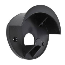 Porte bridon en plastique HKM Noir