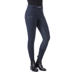 Pantalon Monaco fond intégral en silicone HKM Bleu foncé