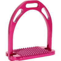 Etriers Feeling Large Pro Aluminium Fuchsia Rose