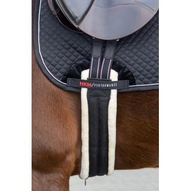 Sangle Teddy HKM Noir / crème